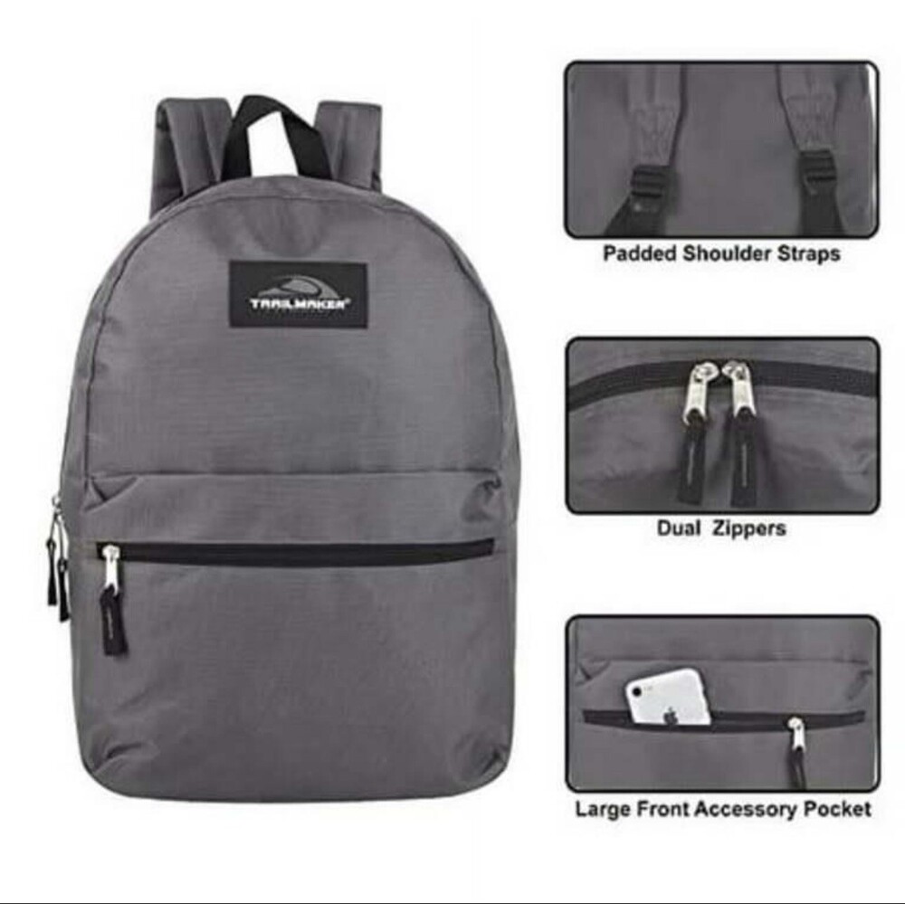 Trailmaker Grey Classic Backpack